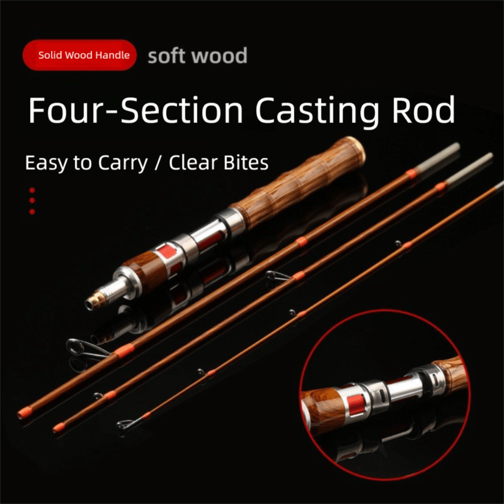 4-секционная спиннинговая удоч – обзор и цена Fishing Rod Spinning