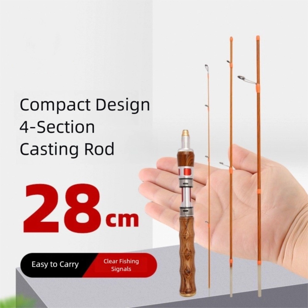 4-секционная спиннинговая удоч – обзор и цена Fishing Rod Spinning