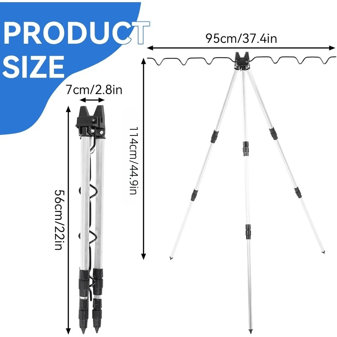 Телескопический держатель-трип – обзор и цена Fishing Rod Telescopic