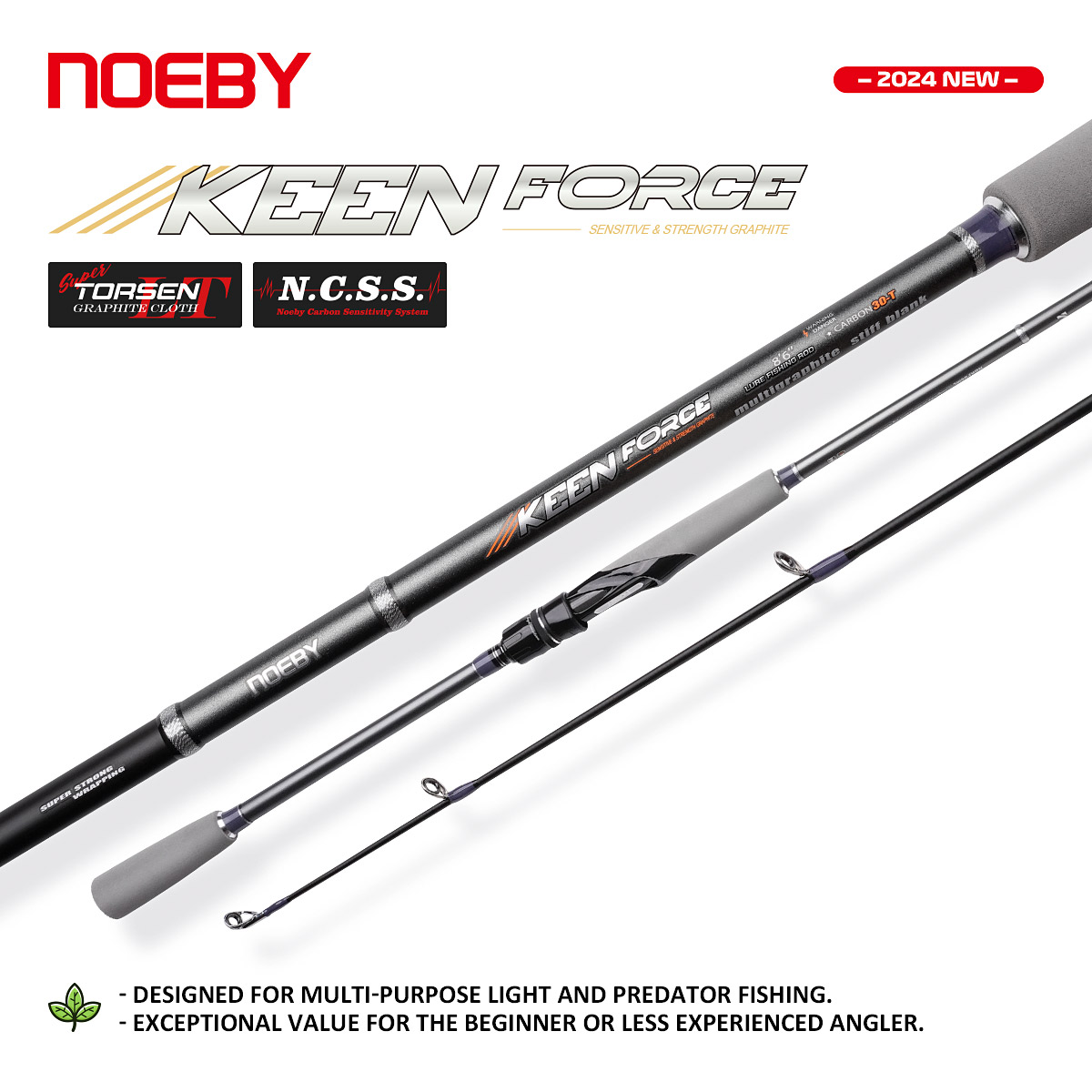 Удилище спиннинговое NOEBY Lig – обзор и цена Fishing Rod Surf
